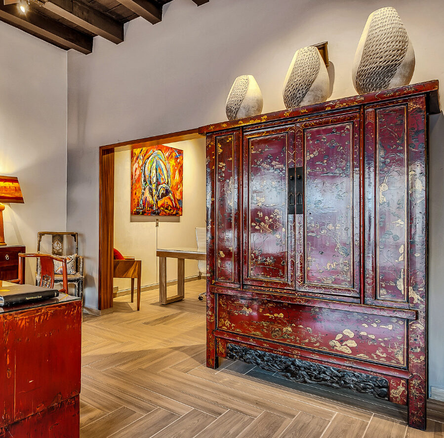 interior home office in mexico